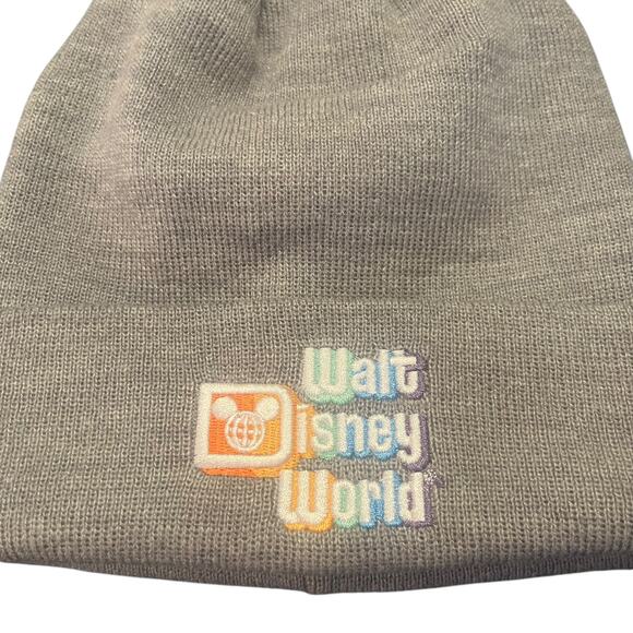 Walt Disney World Gray Beanie Hat - Picture 2 of 3